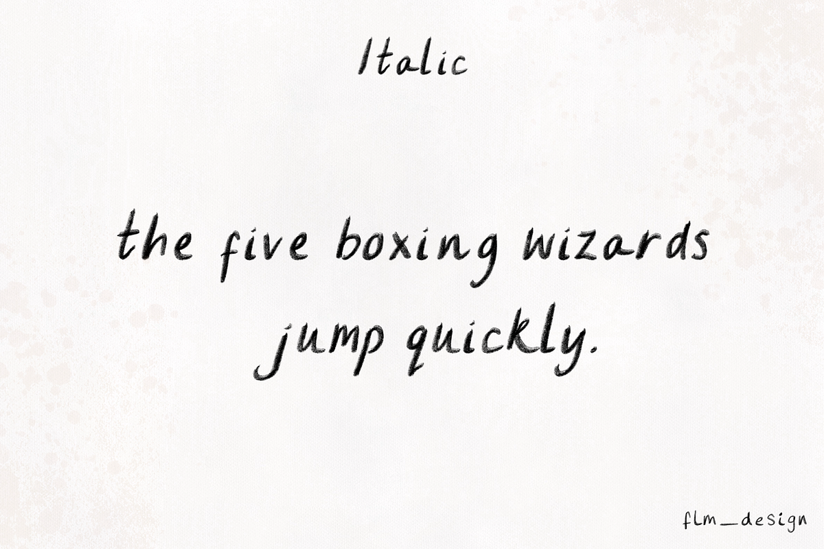 As You Were Casual Handwriting Font, a Handwritten Font by Flm__design (Photo 3 of 9)