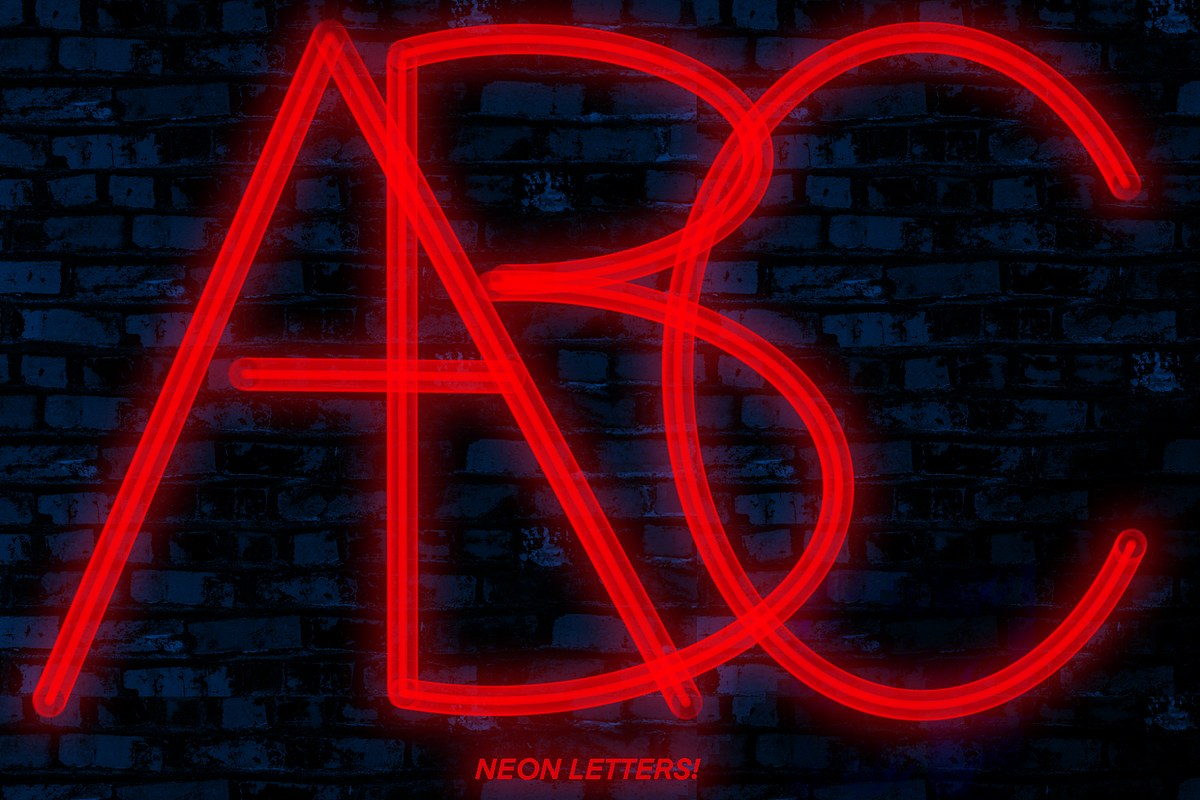 Neon 101 | Procreate Brush Kit, a Brush Add-On by Rachel McBride Creative (Photo 15 of 18)