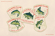 Fishing Illustrations & Bade designs, an Animal Illustration by Trape Graphic Studio (Thumbnail 2 of 10)