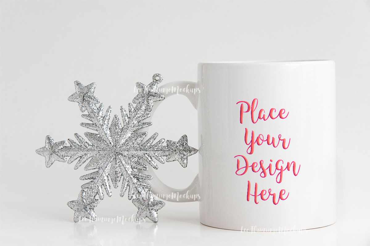 Winter coffee mug mockup minimal psd, a Cups & Container Mockup by Leo Flo Mockups (Photo 2 of 6)