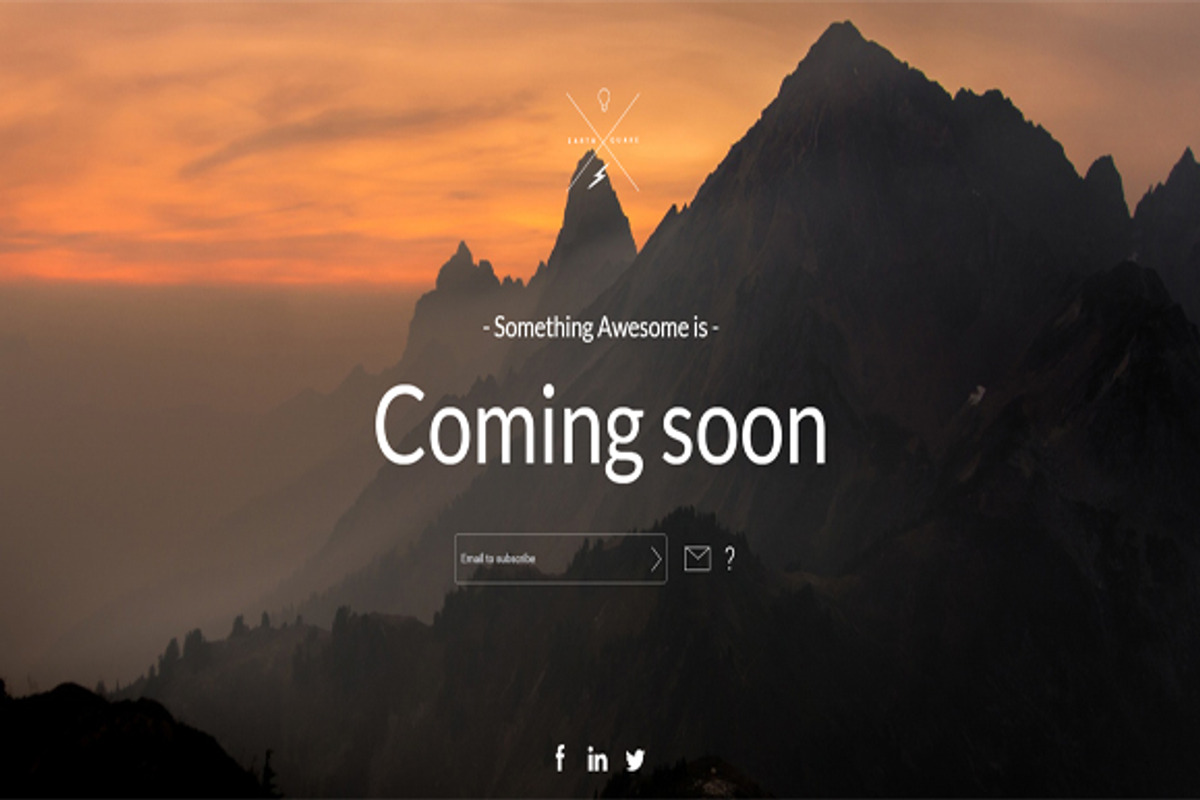 Dreams Coming Soon Template, a Landing Page Template by earthquake (Photo 2 of 4)