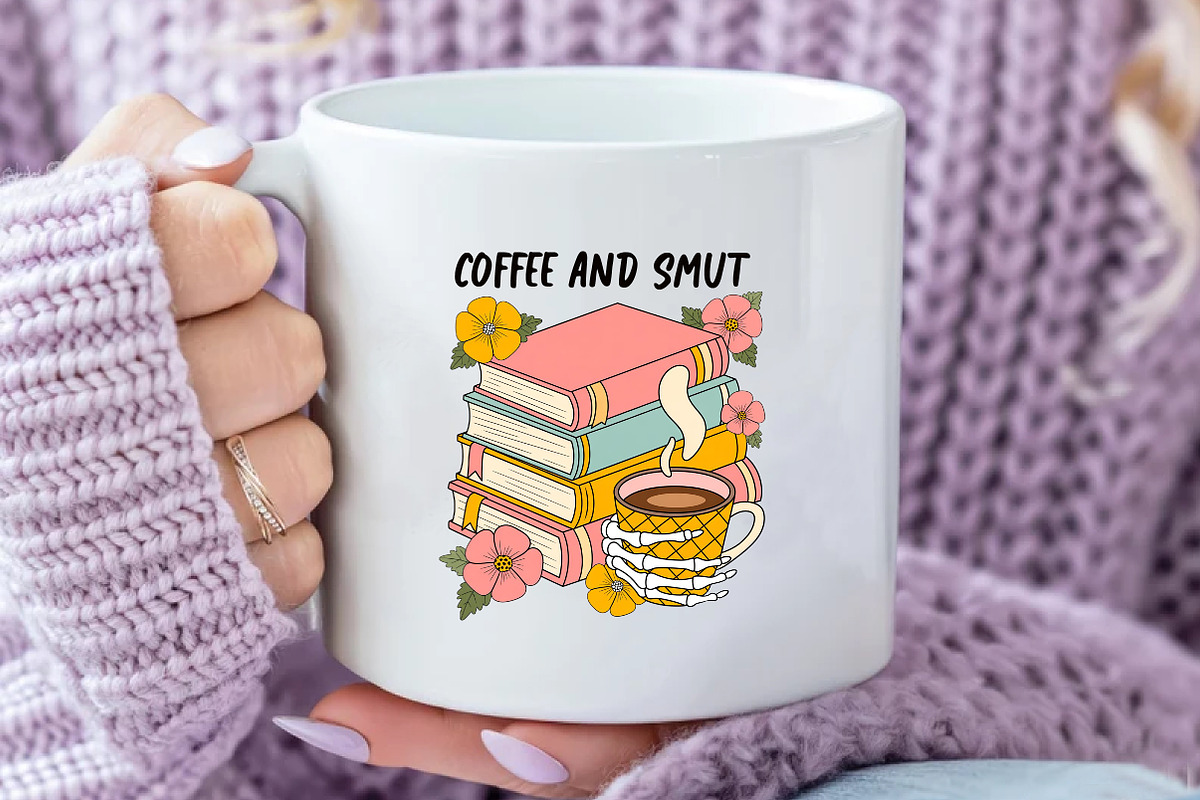 Coffee and Smut Png Sublimation, an Illustration by Daily.Designs (Photo 5 of 5)