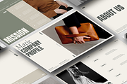 Matic Cimpany Profile - PowerPoint, a Presentation Template by Sixtemp (Thumbnail 2 of 7)