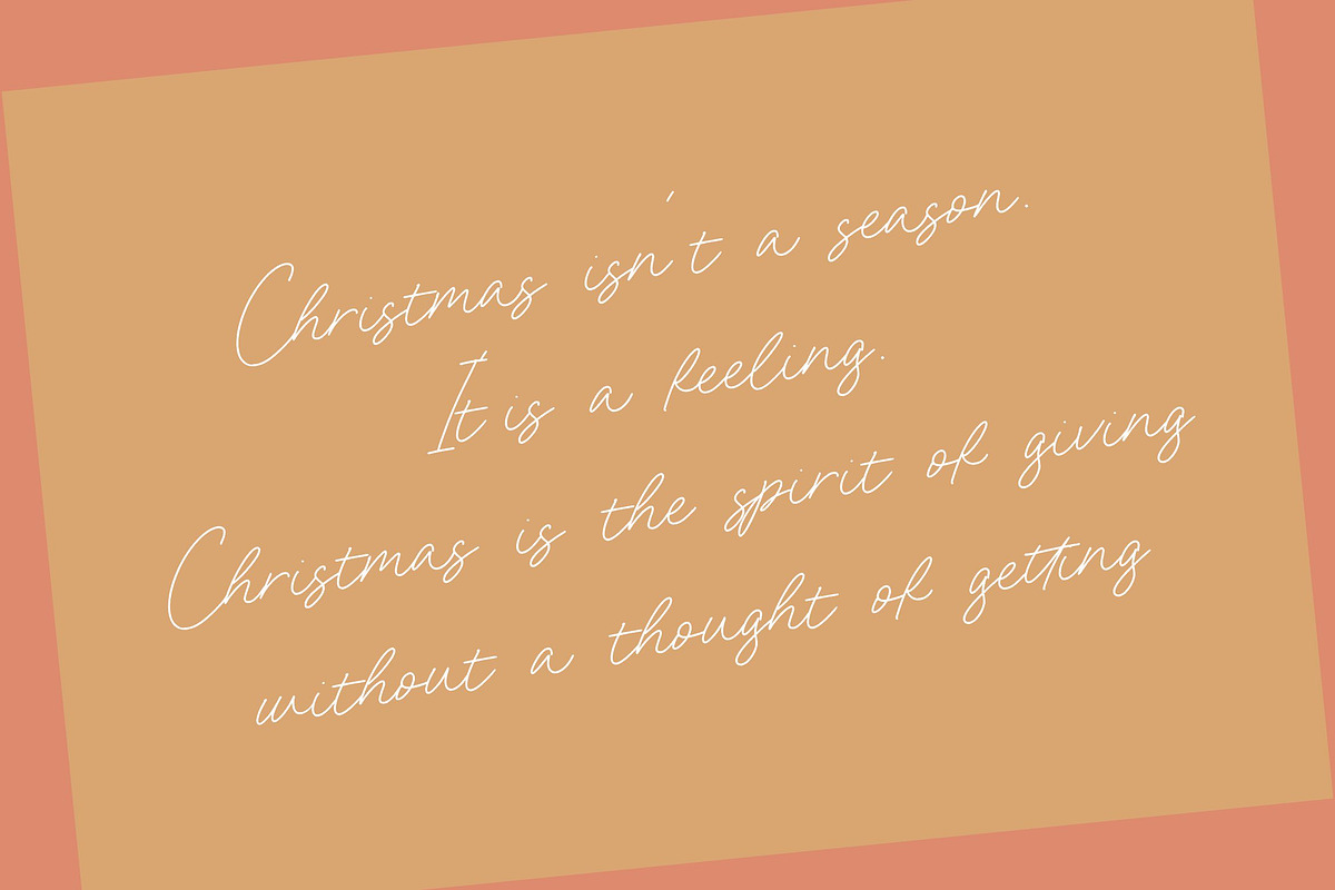 Gingle Snowland - Signature Font, a Script Font by Balpirick Studio (Photo 5 of 7)