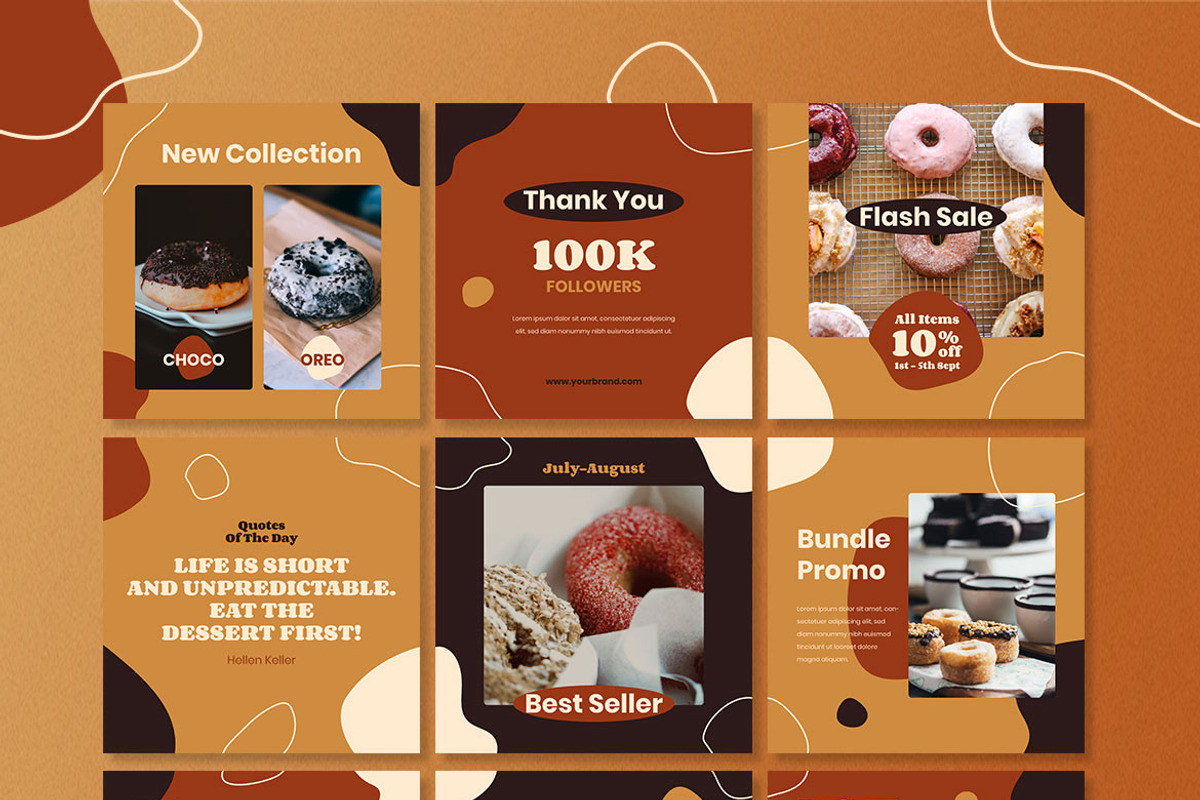 Menanti 12 Instagram Puzzle, a Social Media Template by The Savory Directors (Photo 2 of 6)