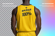 6 Basketball Jersey Mockups, a Shirt Mockup by Grow Design Craft Studio (Thumbnail 6 of 7)