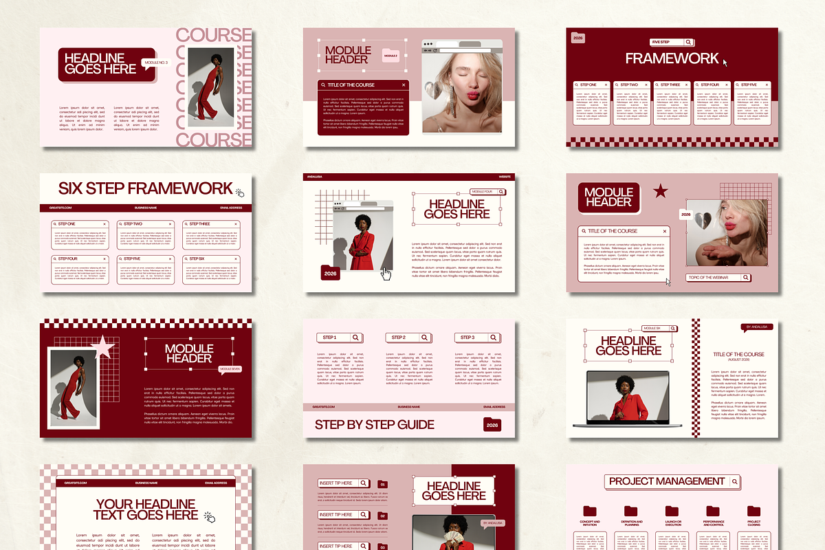 Slide Deck Masterclass Webinar, a Presentation Template by Branding Babe Co. (Photo 5 of 10)