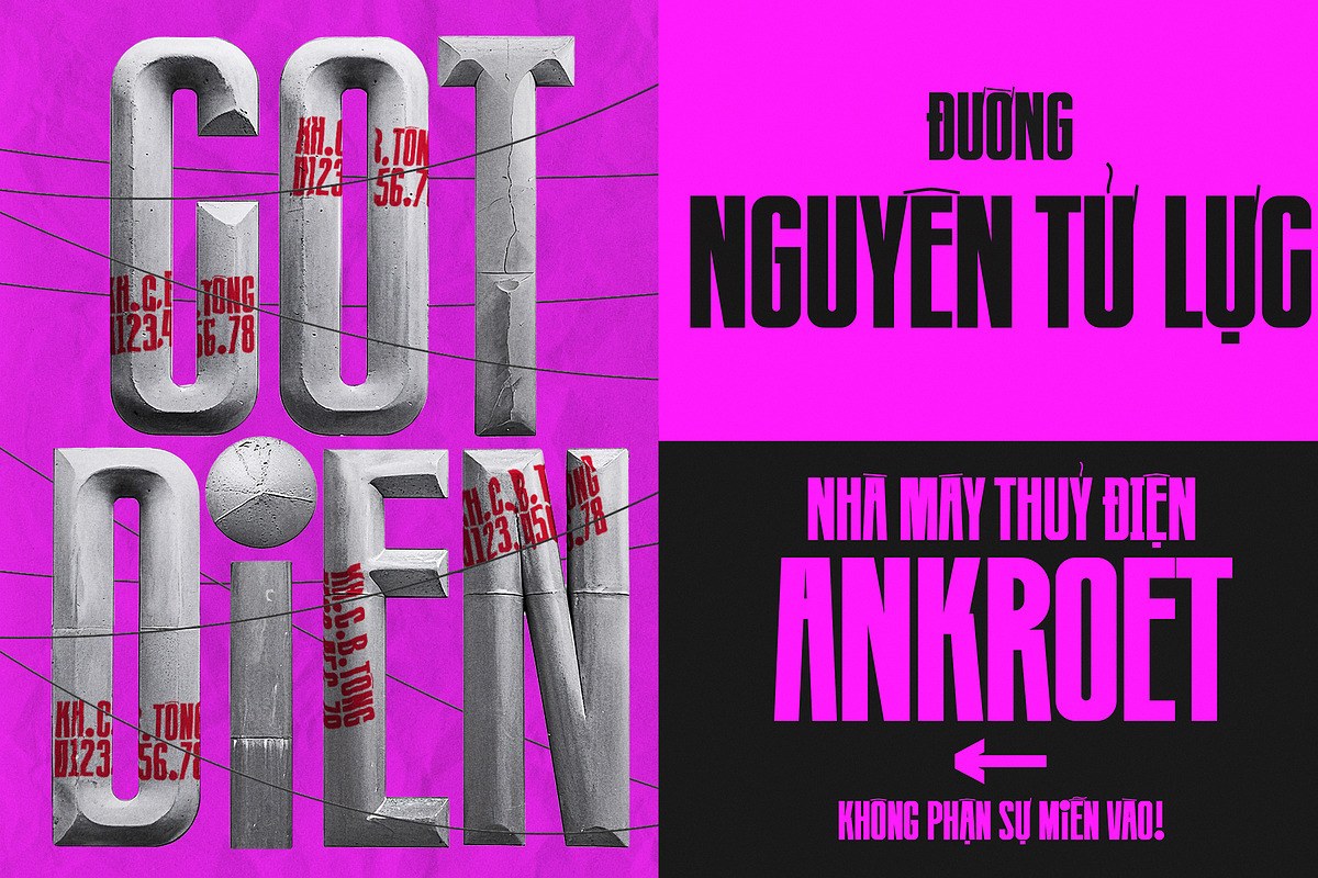 Cotdien In Dalat - Retro Viet Sans, a Sans Serif Font by One Pillar Studio (Photo 9 of 10)