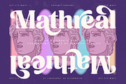 Mathreal Modern Display Serif, a Serif Font by timelesstype.co (Thumbnail 1 of 20)