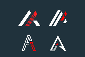 Alphabet letter icon logo AI, a Branding & Logo Template by idesign_4u