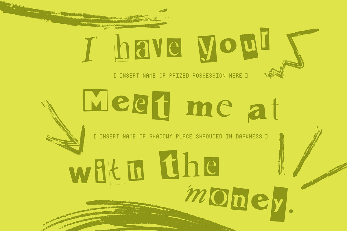 SKRAP, a Font by Atelier Hill & Co. (Photo 2 of 7)