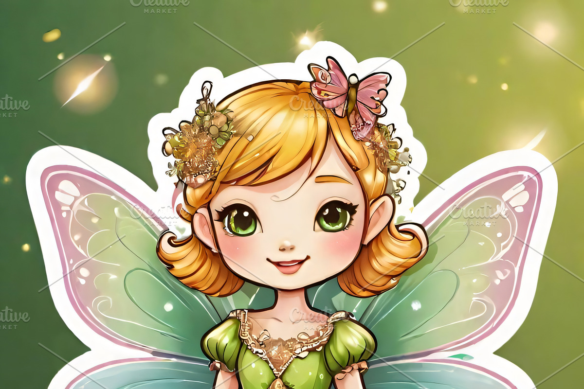 Garden Fairies – 19 Chibi Pack, an Illustration by ETARA by Mea Hau (Photo 3 of 7)