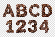 Coffee Beans, a Symbol Font by Loudoun Design Co. (Thumbnail 6 of 6)
