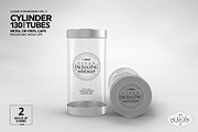 130mm Cylinder Tube Packaging Mockup, a Cups & Container Mockup by INCDesign (Thumbnail 4 of 15)
