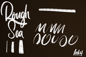 Inky Lettering Procreate Brushes