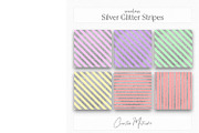 Silver Glitter Stripes Seamless JPG, a Texture Graphic by Creative Matrix82 (Thumbnail 5 of 5)