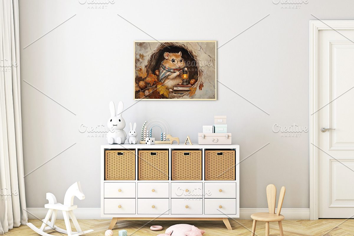 Self Portraits Animal Wall Art, an Illustration by PrintablesByFranklyn (Photo 3 of 7)
