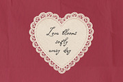 Cherry Wish Romantic Font, a Handwritten Font by BilberryCreates (Thumbnail 4 of 11)