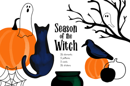 Halloween Clipart collection
