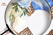 Nautical Seaside Watercolor Set, a Decorative Illustration by BarvArt (Thumbnail 18 of 18)
