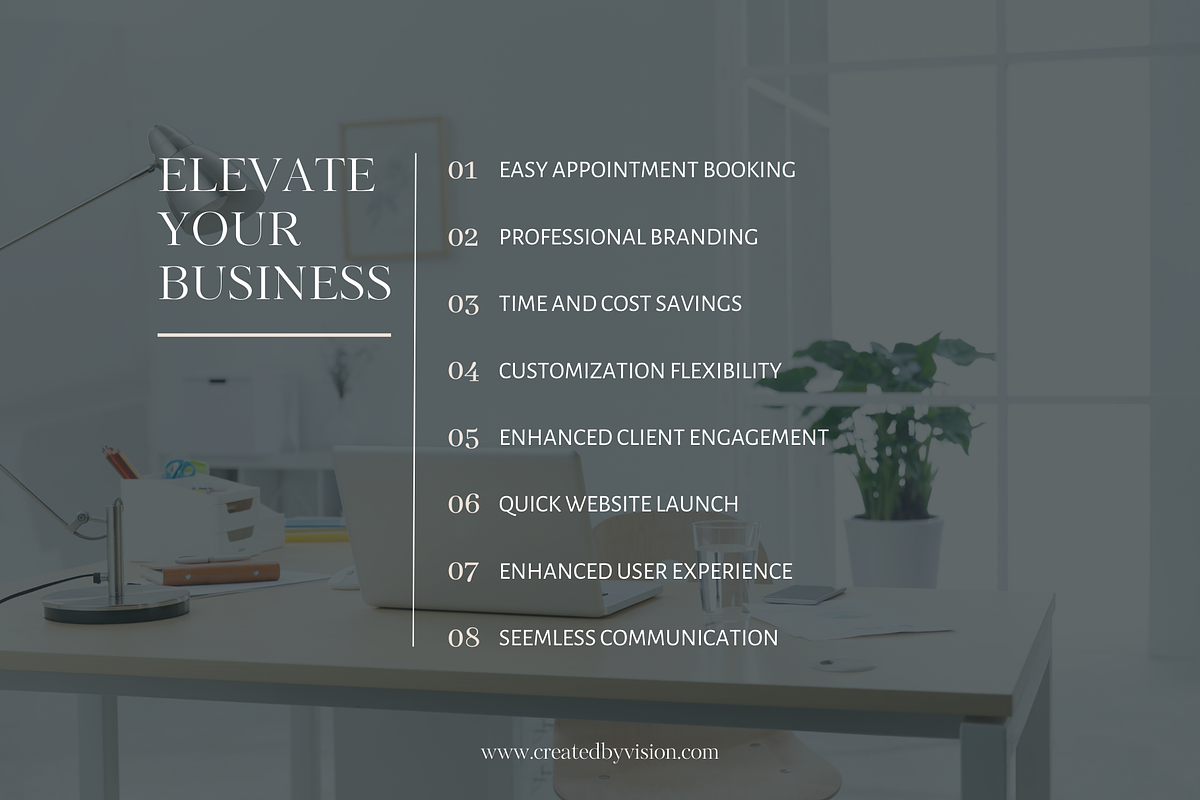 WIX Website Template for Coaches, a Wix Template by CreatedbyVision LLC (Photo 9 of 10)