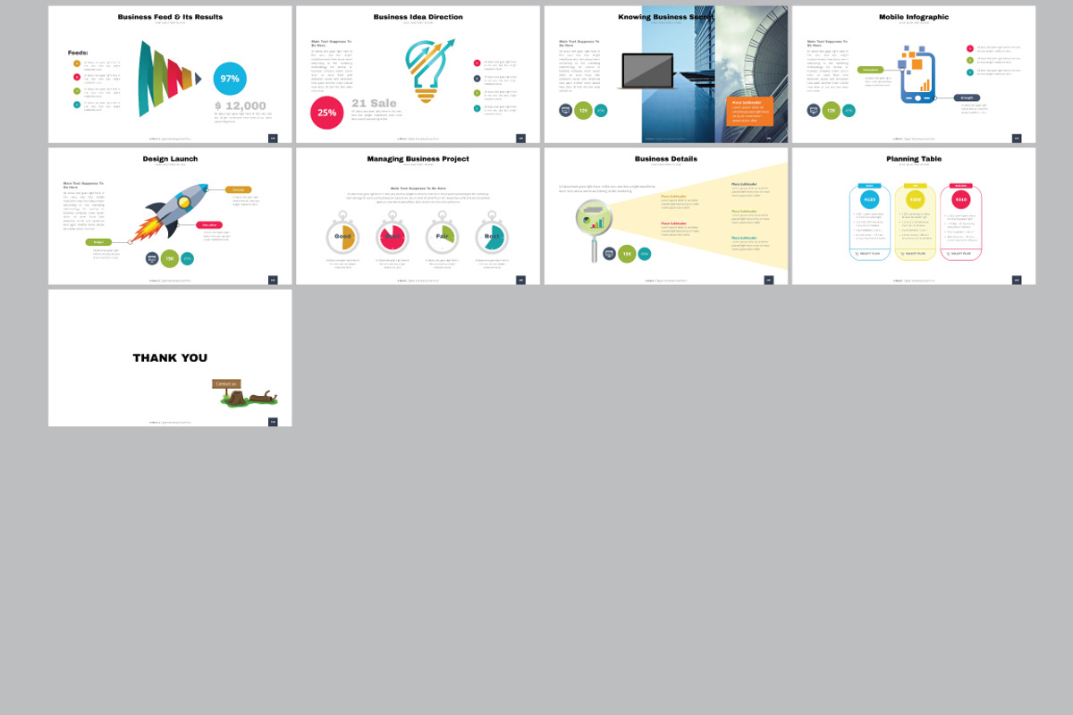 Proposal Presentation Template, a Presentation Template by GreenDesign (Photo 6 of 6)