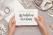 Animated Custom Wedding mockups, a Print Template by Una Matison (Thumbnail 2 of 14)