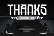 Speed Gemors - Racing Car Font, a Sans Serif Font by Iqsiart Studio (Thumbnail 7 of 7)