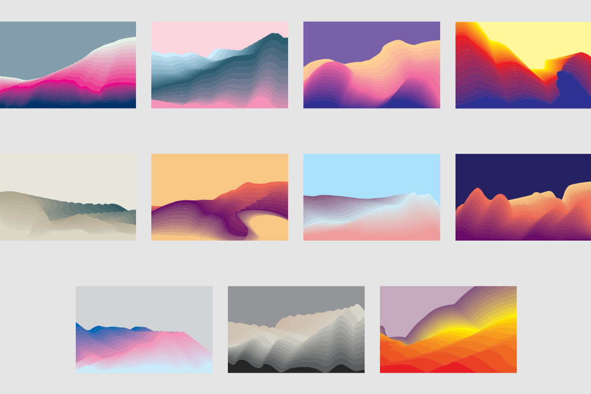 Landscapes, an Illustration by Colorpong (Photo 9 of 9)