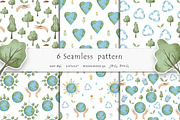 Earth Day Watercolor clipart, an Object Illustration by Daryartsy (Thumbnail 4 of 5)