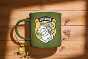 Outdoor Badge, a Decorative Illustration by Skilline Supply Co. (Thumbnail 6 of 10)