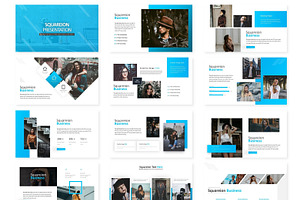 Squareion - Keynote Template