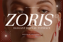 Zoris - Elegant Display Typeface