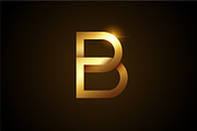 Golden B Logotype, a Branding & Logo Template by Luis Muniz (Thumbnail 1 of 2)