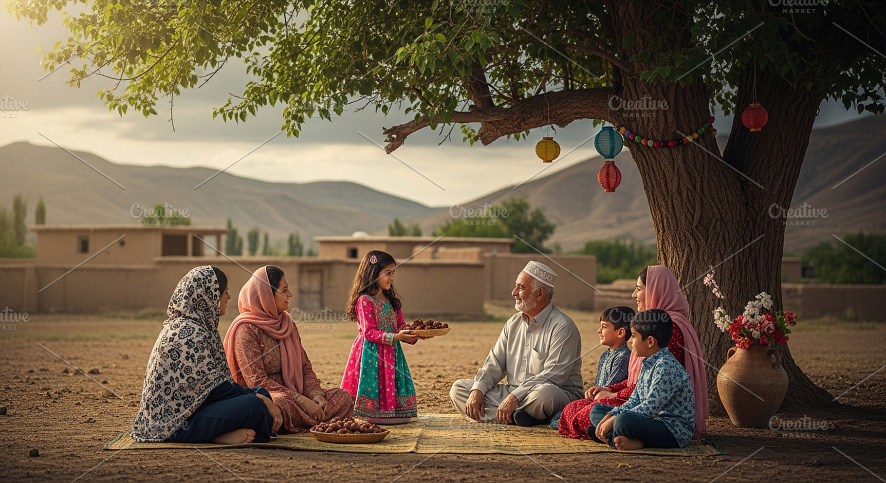 A group people sitting under a tree, a Person Photo by zahidhossainalif