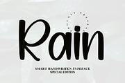Rain, a Handwritten Font by FreshTypeINK (Thumbnail 1 of 6)