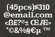 Gts Prase - Bold Serif, a Serif Font by Graptail (Thumbnail 11 of 11)