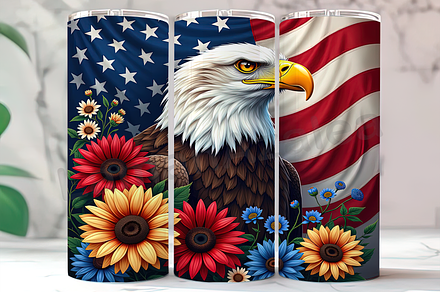 Patriotic Eagle Tumbler PNG, an Arts & Entertainment Photo by LamanAzalea