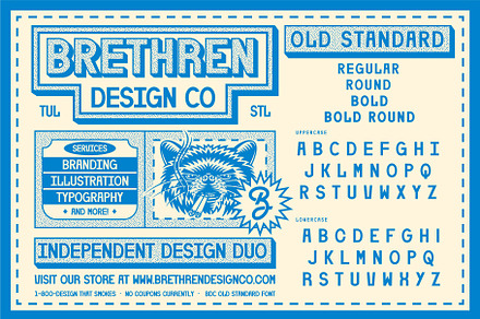 Old Standard Font Family