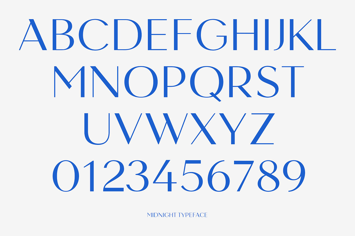 Midnight - Sans Serif Typeface, a Sans Serif Font by Dauum Works (Photo 6 of 7)