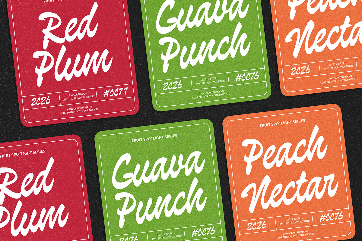 Palmira Club A Playful Retro Script, a Handwritten Font by Four Lines Std. (Photo 4 of 12)
