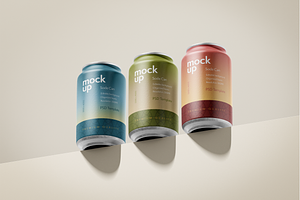 Soda Can Mockup, a Product Mockup by Xtrahive