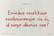 Muffled Crayon Handwritten Font, a Handwritten Font by Perplexitics (Thumbnail 2 of 8)