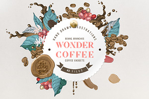 Wondercoffee Hand Drawn Illustration