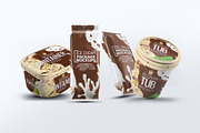 Ice Cream Packages Mock-Up Bundle, a Packaging Mockup by DesignRushMarket (Thumbnail 2 of 6)