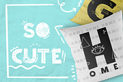 Tiny World! Scandinavian Doodle Font, a Font by Andrea De Oliveira (Thumbnail 3 of 6)