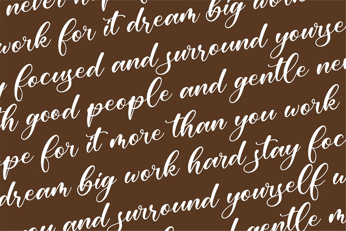 Rafaela Belaria Beautiful Script, a Script Font by Letterena Studios Script (Photo 11 of 15)