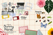 Sunny Picnic Graphics Kit, an Object Graphic by DreamoraArt (Thumbnail 4 of 7)