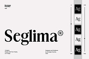 Seglima - (10 Fonts), a Serif Font by Dora Typefoundry (Thumbnail 1 of 18)