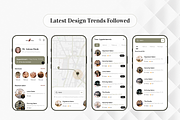 Hair Salon: Barber Appointment App, an UI Kit Template by Fluttertop (Thumbnail 3 of 6)